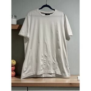 BOSS Hugo Boss Mens Minimal Logo Tee (White)